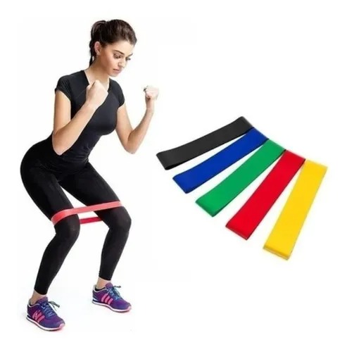 Theraband Set Juego Bandas Elasticas Eje